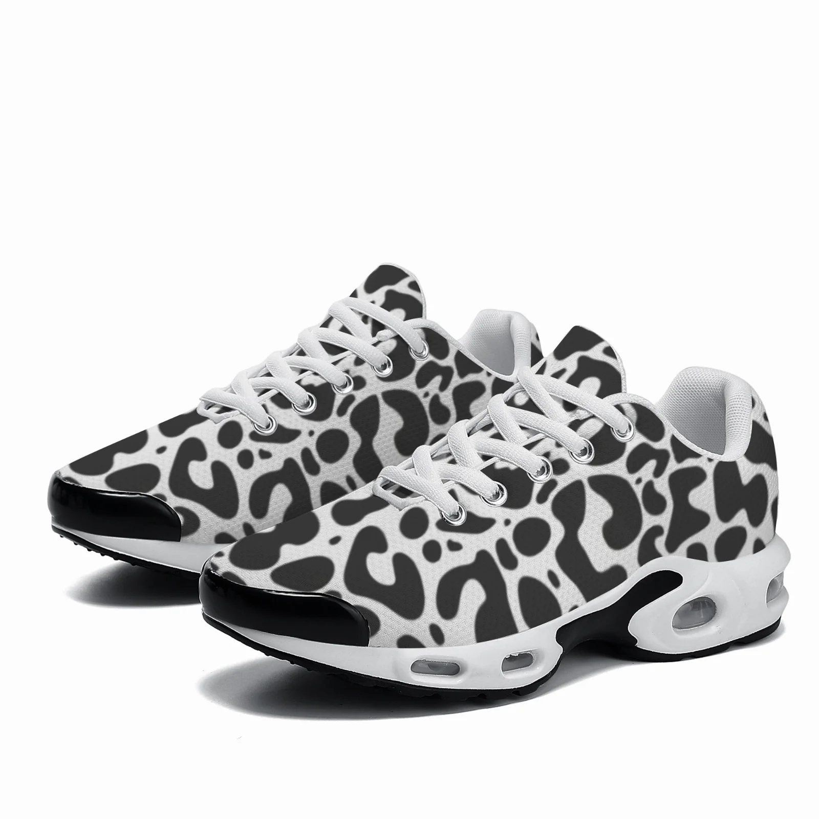Breathable Mesh Athletic Shoes - أحذية رياضية قابلة للتخصيص بطبعة جلد