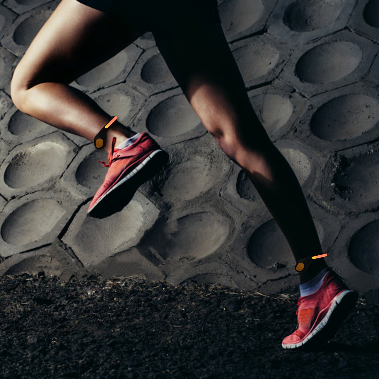 Reflective Night Running Shoes - قطعتان من مشابك أحذية LED عاكسة