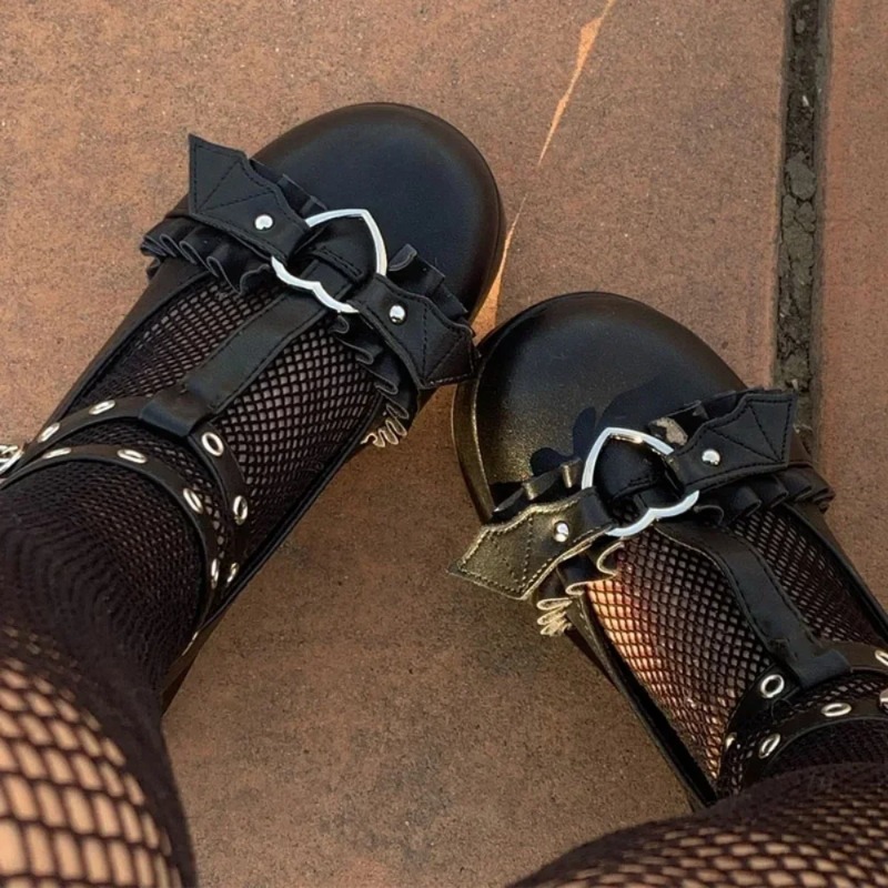 Boots - أحذية ماري جينز نسائية جديدة بكعب