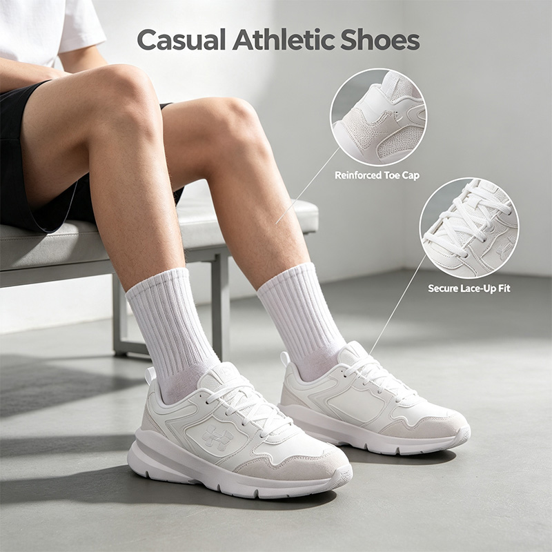Air Cushion Jogger Shoes Men - حذاء جوجر مينيماليست من أندر آرمور،