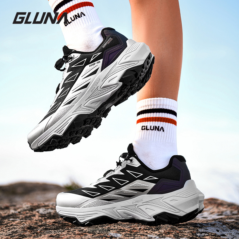Anti Slip Trail Running Sneakers - أحذية جري مقاومة للماء بالكامل من