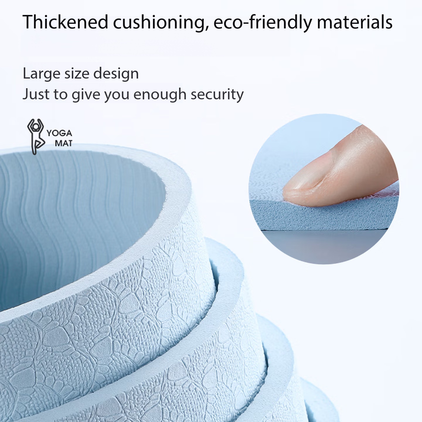 Shock Absorbing Gym Trainers - بساط سميك غير قابل للانزلاق يمتص