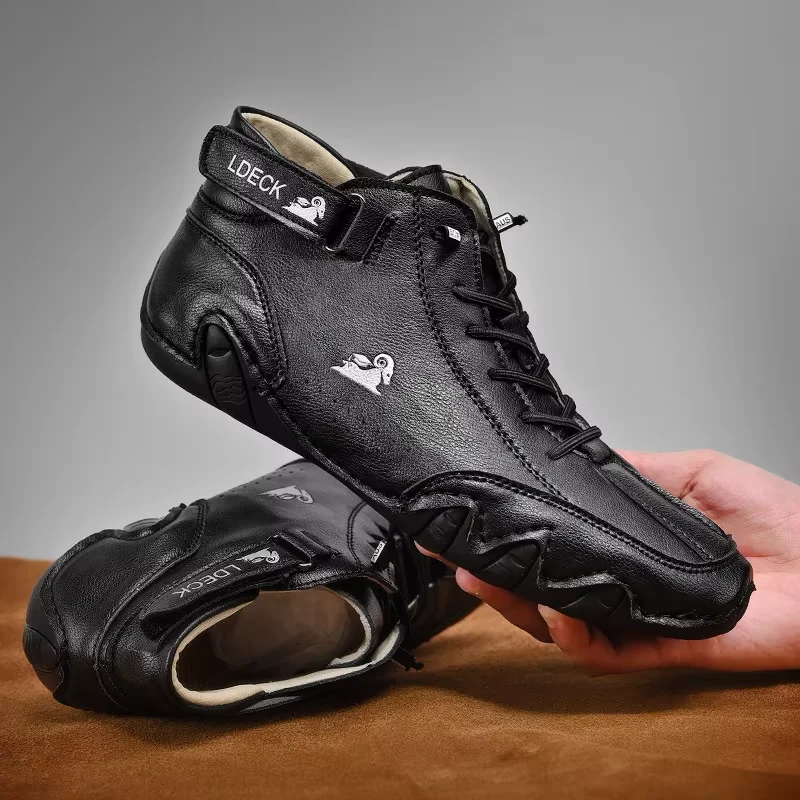 Waterproof Goretex Running Shoes - أحذية رجالية بدون كعب مضادة للانزلاق،