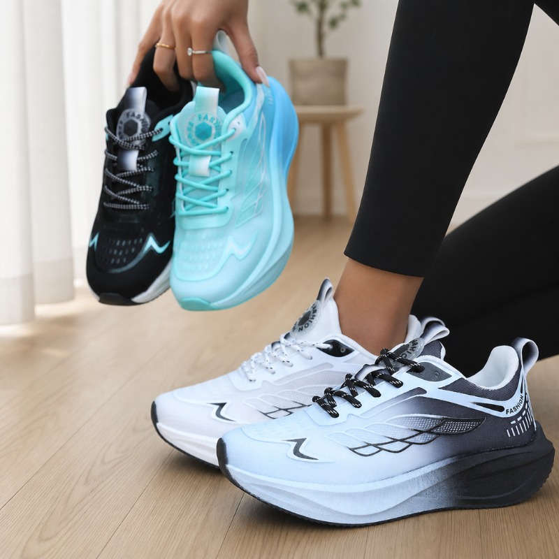 Wide Toe Box Running Sneakers - أحذية رياضية نسائية واسعة الأصابع للجري،