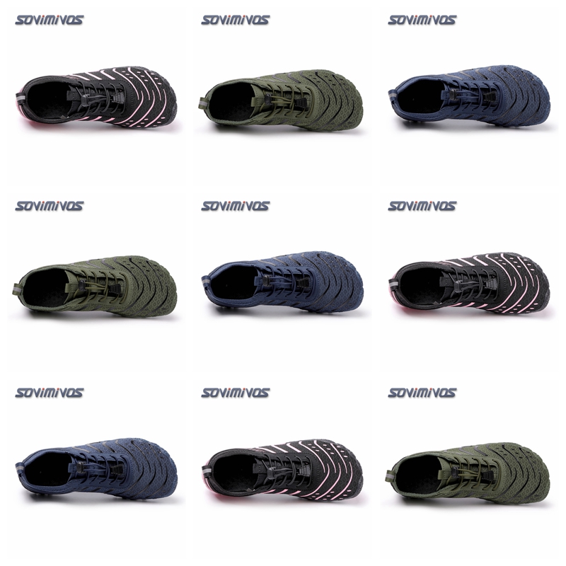Wide Toe Box Running Sneakers - أحذية رجالية خفيفة الوزن بمقدمة واسعة،