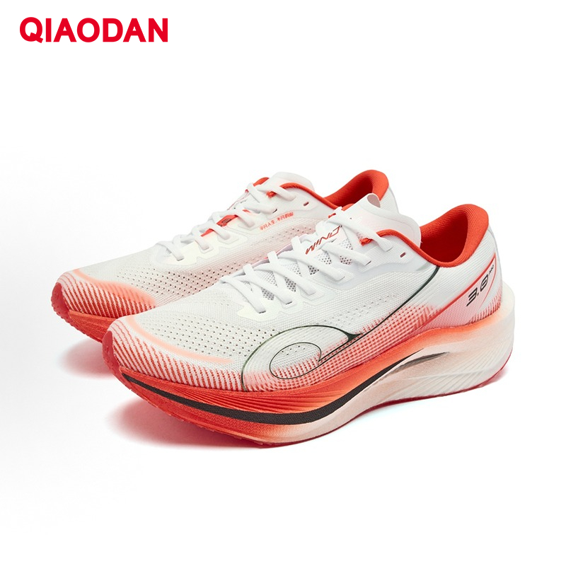 Carbon Plate Marathon Racing Shoes - أحذية QIAODAN WIND 3PRO للجري الماراثوني