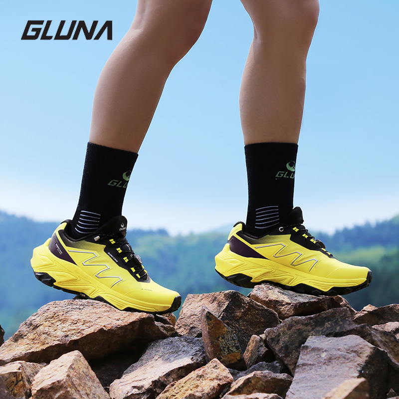 Anti Slip Trail Running Sneakers - أحذية جري GLUNA Kirin 5.0 للطرق