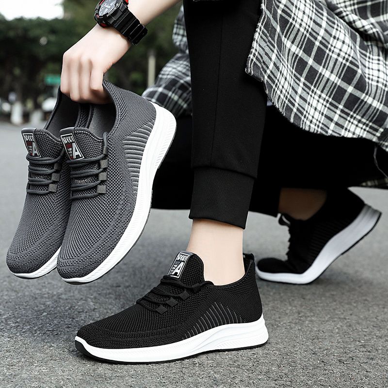 Breathable Mesh Athletic Shoes - أحذية رياضية رجالية صيفية 2026 قابلة