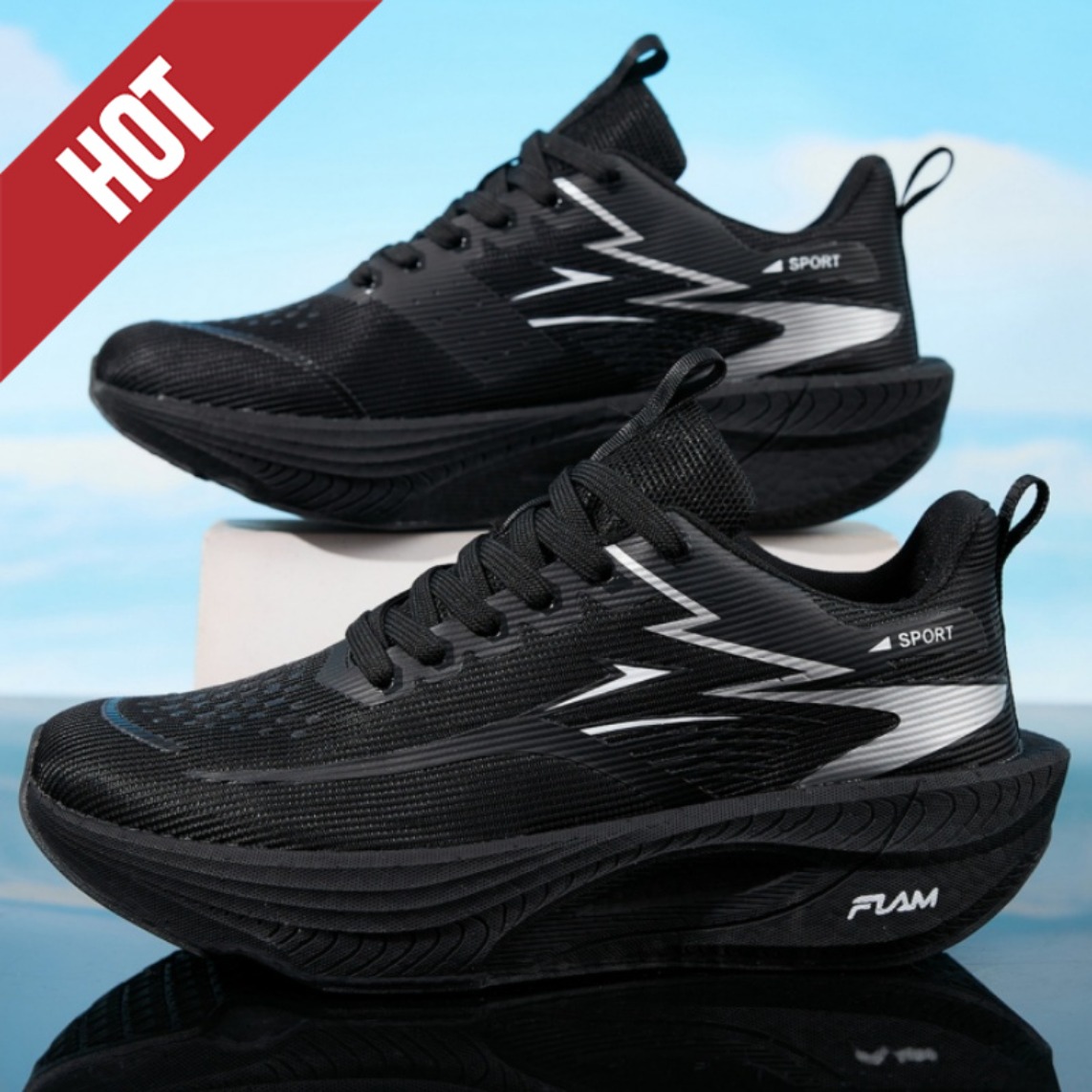 Carbon Plate Marathon Racing Shoes - أحذية جري ماراثونية للرجال والنساء مزودة
