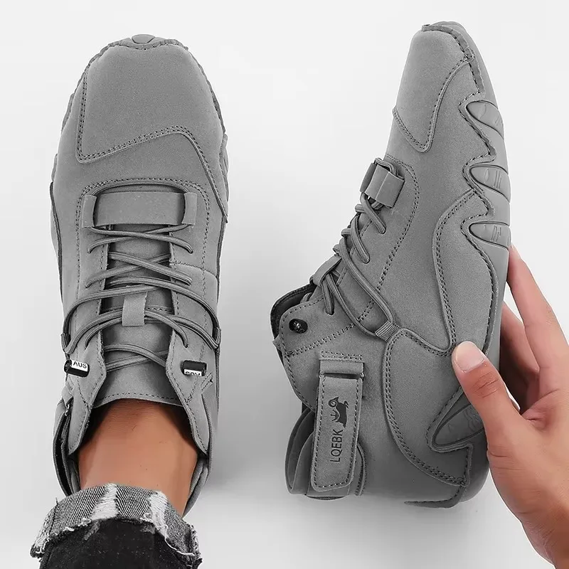 Waterproof Goretex Running Shoes - أحذية رجالية بتصميم جلدي جديد خفيفة