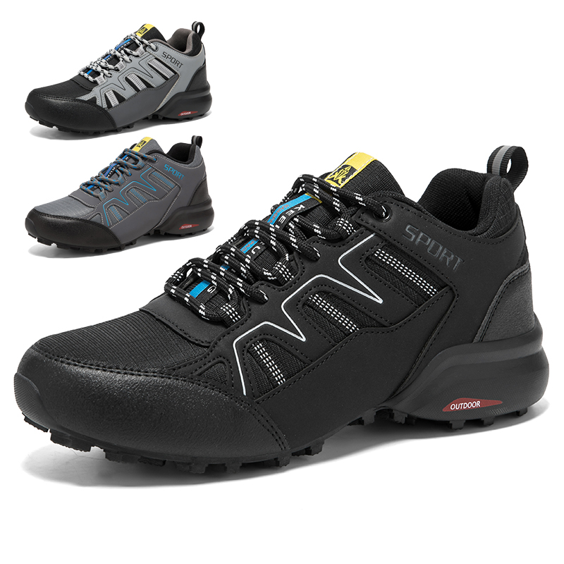 Anti Slip Trail Running Sneakers - أحذية رياضية رجالية مقاومة للماء للمشي
