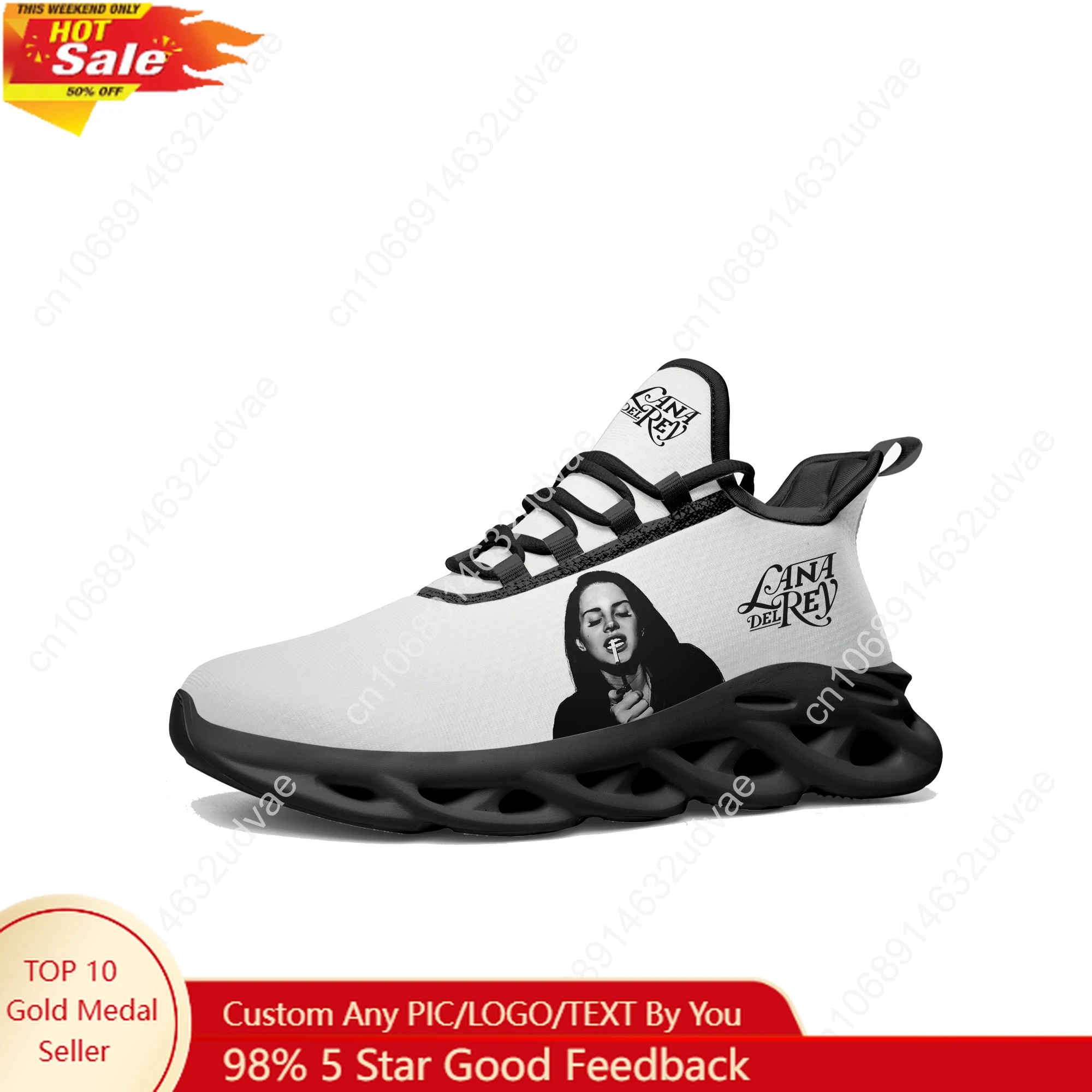 Running Shoes - أحذية رياضية لانا ديل ري للمغنيات،