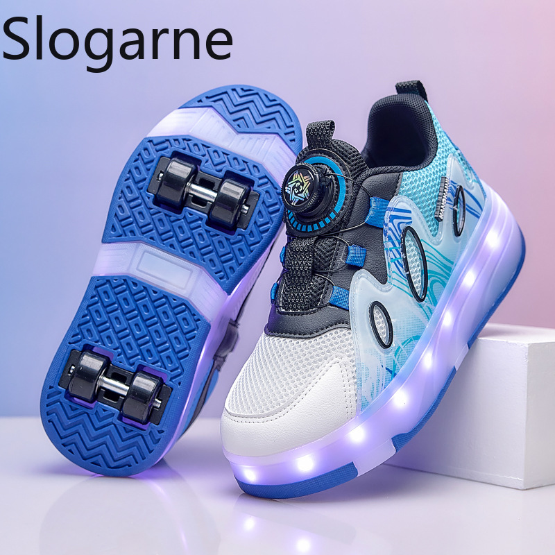 أحذية تزلج بعجلات شبكية جديدة  - مراجعة Sneakers وسعره