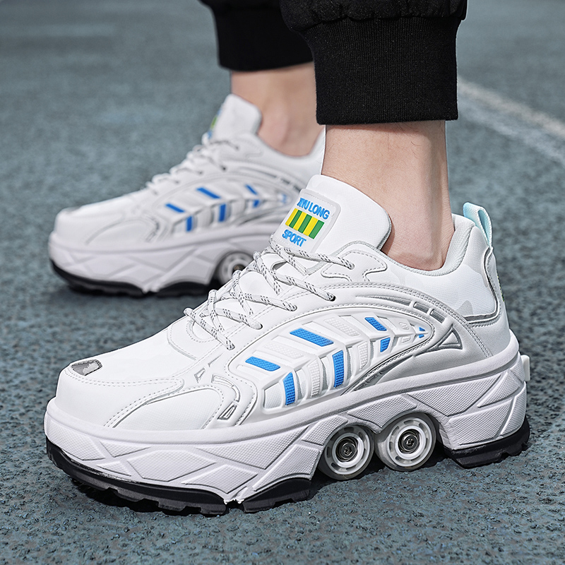 أحذية تزلج بعجلات كبيرة قابلة  - مراجعة Running Shoes وسعره