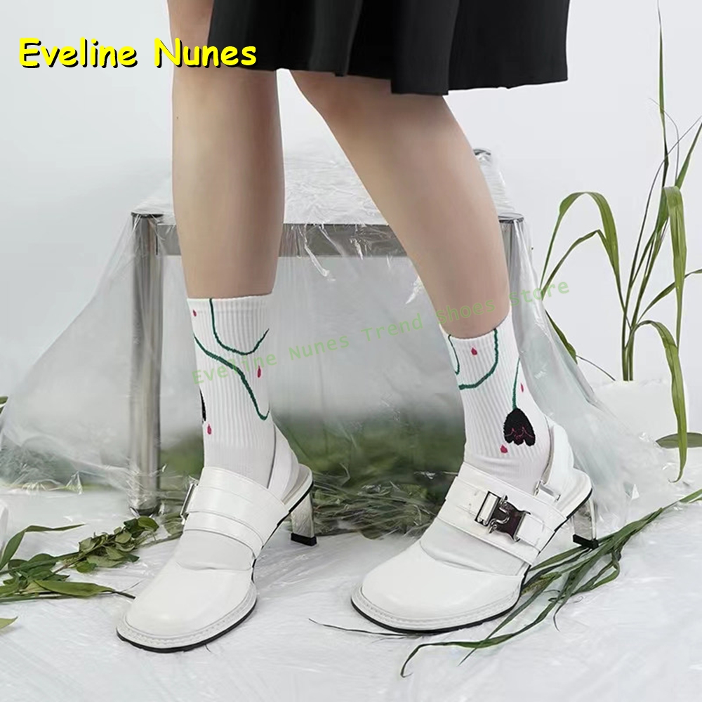 صنادل نسائية سوداء بكعب سميك و - مراجعة Sandals وسعره