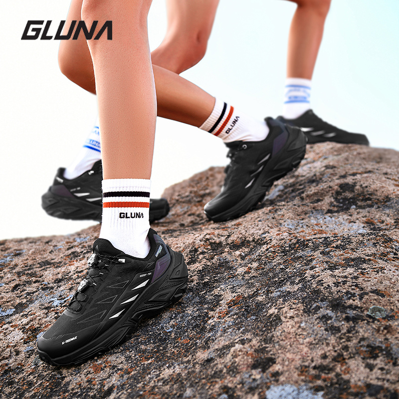 أحذية جري مقاومة للماء بالكامل - مراجعة Anti Slip Trail Running Sneakers وسعره