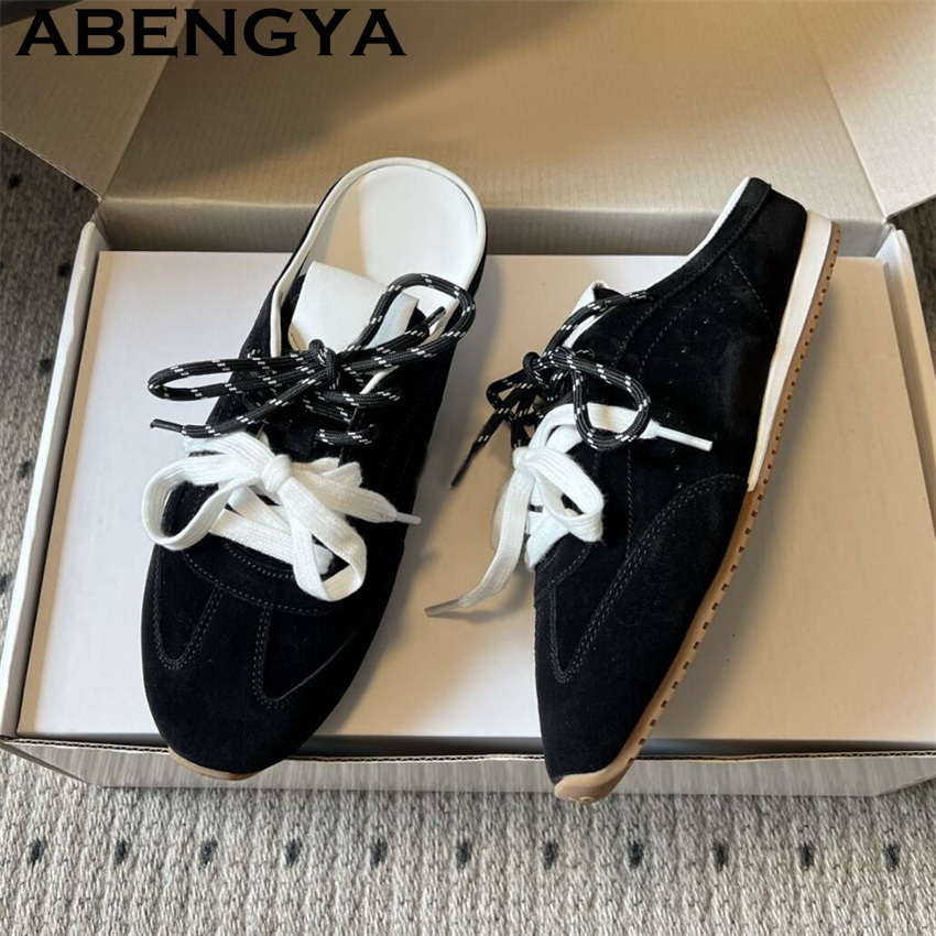 شباشب نسائية مسطحة كاجوال بربا - مراجعة Running Shoes وسعره