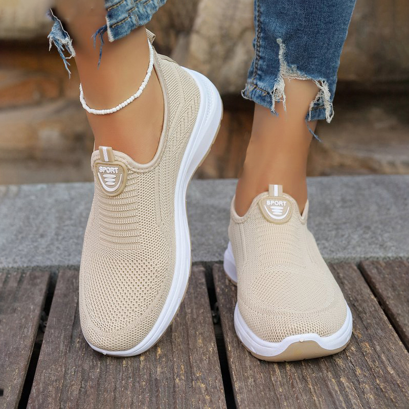 أحذية رياضية نسائية كاجوال سهل - مراجعة Breathable Mesh Athletic Shoes وسعره