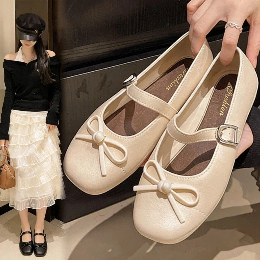 صنادل نسائية أنيقة بفيونكة لؤل - مراجعة Sandals وسعره