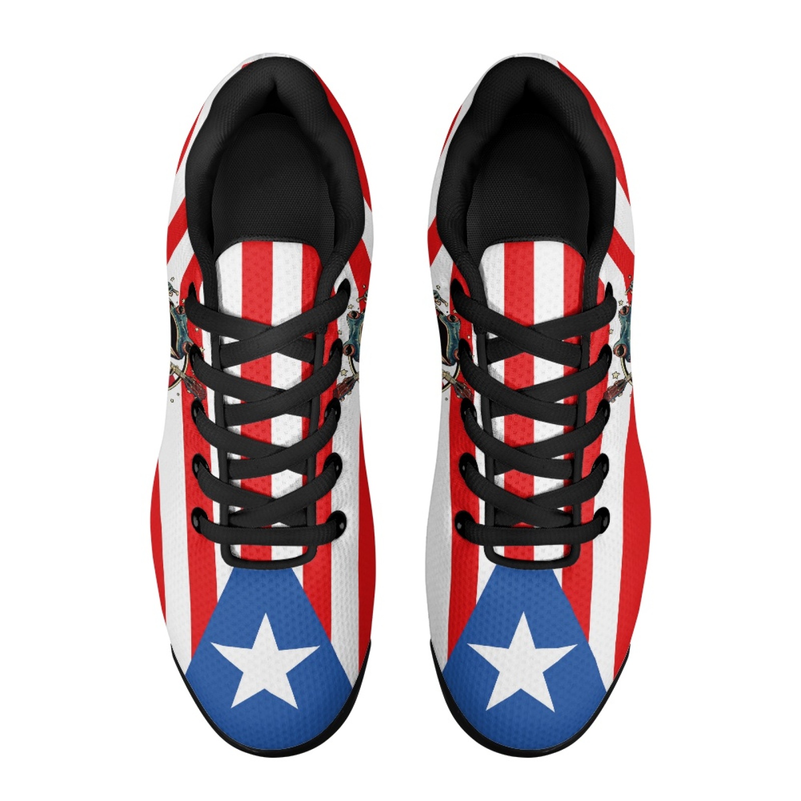 حذاء رياضي PENSTROLL أحمر أبيض - مراجعة Air Cushion Jogger Shoes Men وسعره