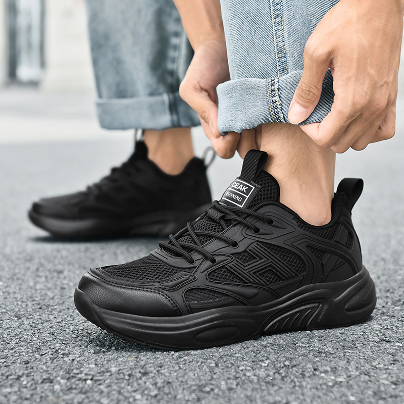 أحذية رجالية عصرية خفيفة الوزن - مراجعة Breathable Mesh Athletic Shoes وسعره