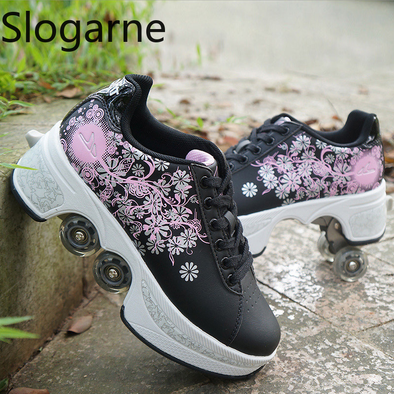 النساء 4 عجلات تشوه زلاجات دوا - مراجعة Women'S Shoes وسعره