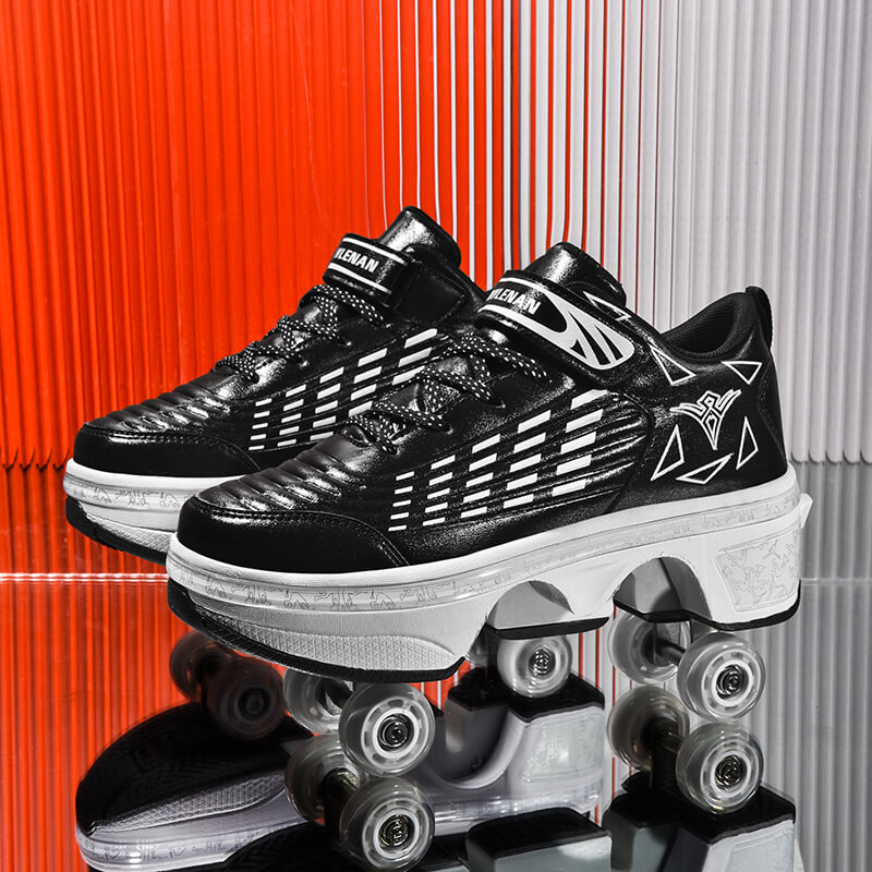 أحذية تزلج جديدة للشباب بأربع  - مراجعة Running Shoes وسعره