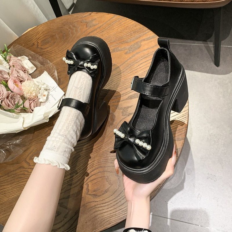 أحذية لوليتا 2026 سوداء بكعب ع - مراجعة Women'S Shoes وسعره