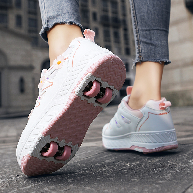 أحذية تزلج للأطفال بعجلات قابل - مراجعة Sneakers وسعره
