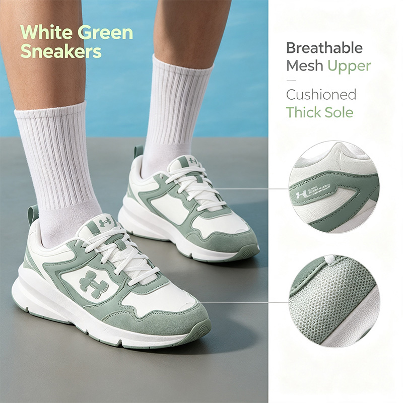 حذاء جوجر مينيماليست من أندر آ - مراجعة Air Cushion Jogger Shoes Men وسعره