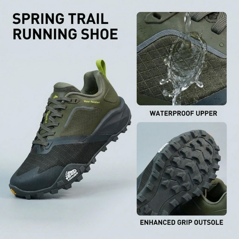أحذية رياضية احترافية للجري عل - مراجعة Anti Slip Trail Running Sneakers وسعره