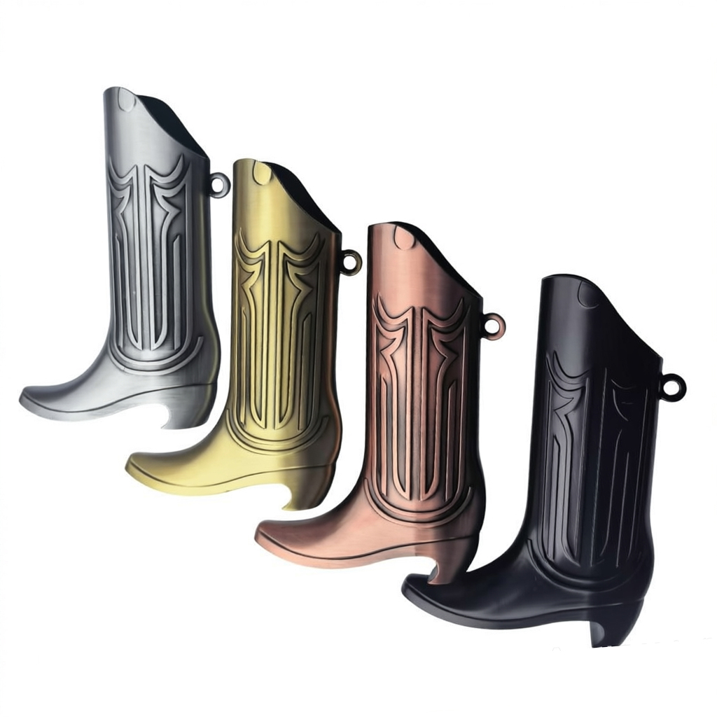 حافظة ولاعة معدنية على شكل حذا - مراجعة Boots وسعره