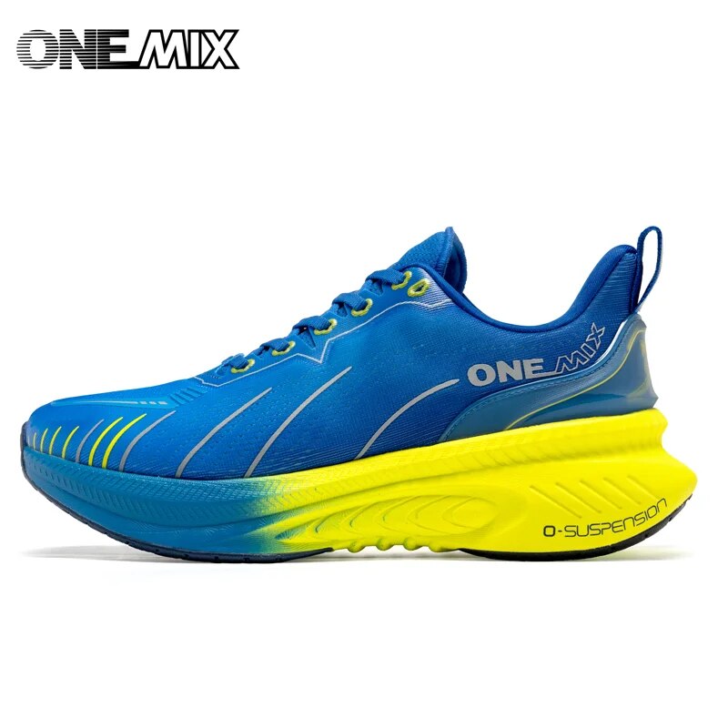 ONEMIX توسادات جديدة للرجال من - مراجعة Reflective Night Running Shoes وسعره