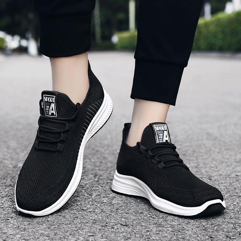 أحذية رياضية رجالية صيفية 2026 - مراجعة Breathable Mesh Athletic Shoes وسعره
