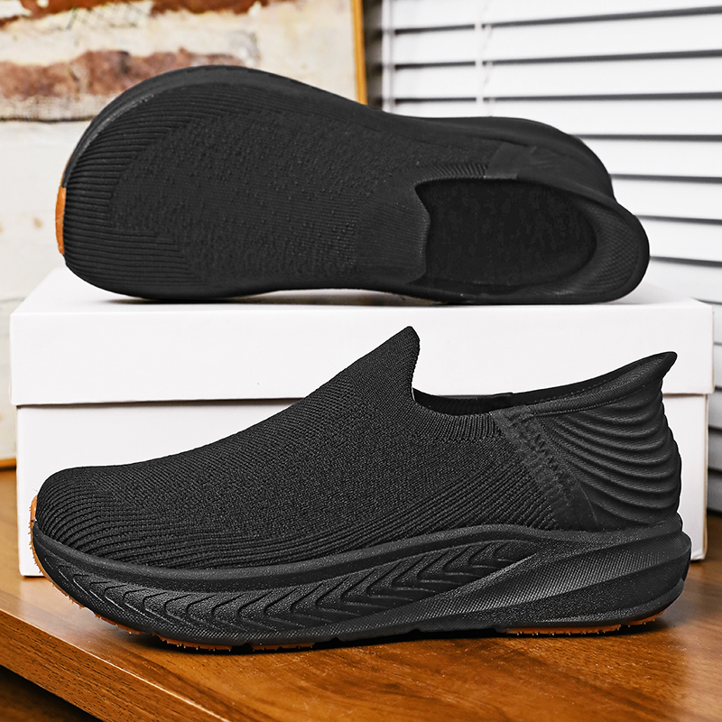 أحذية رجالية بدون رباط، مقاسات - مراجعة Wide Toe Box Running Sneakers وسعره