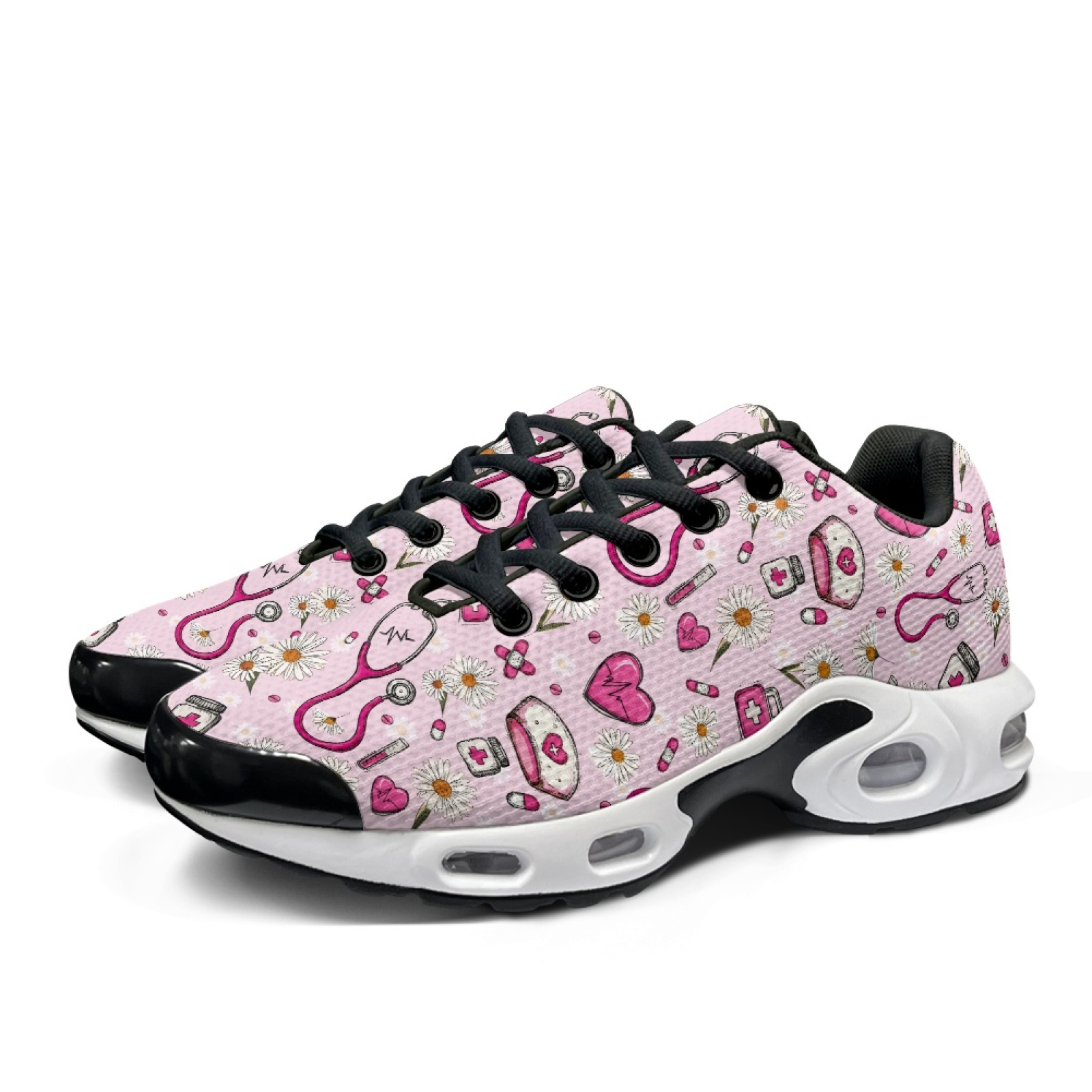 حذاء رياضي PENSTROLL وردي بتصم - مراجعة Air Cushion Jogger Shoes Men وسعره